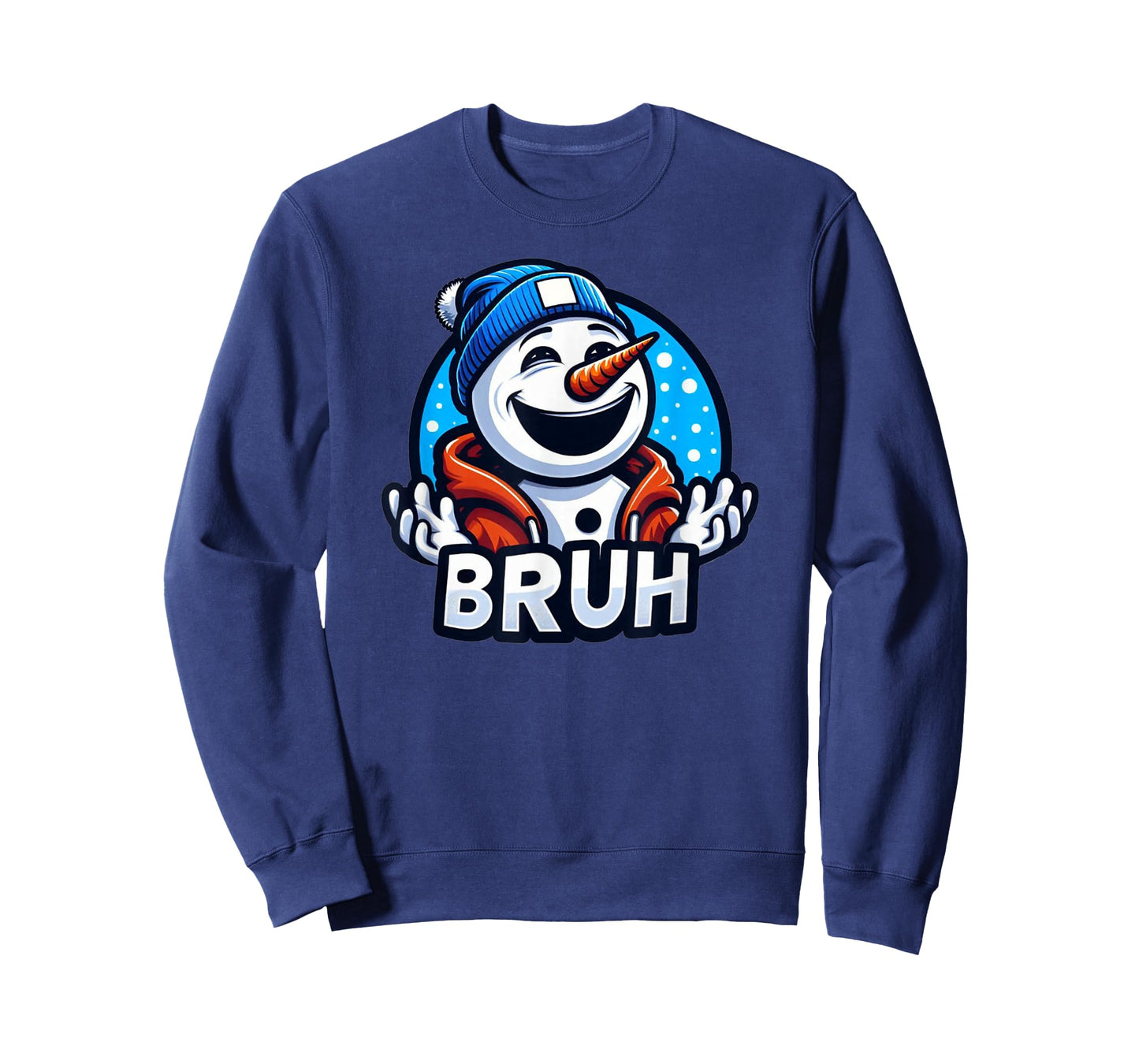 Cool Snowman Bruh Winter Gear T-Shirt