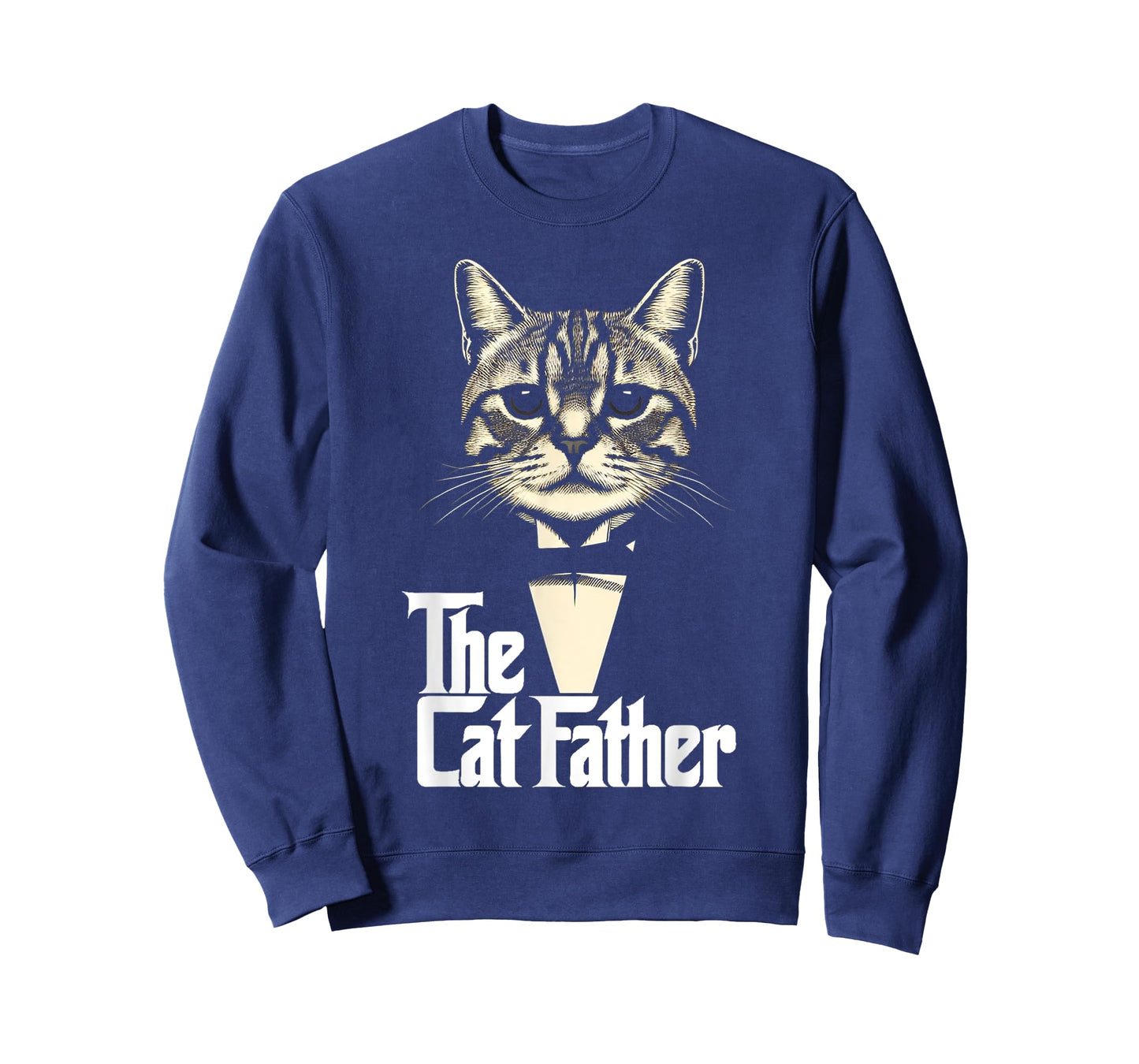 Cat Lover Gifts Funny The CatFather Mens Cat Dad T-Shirt