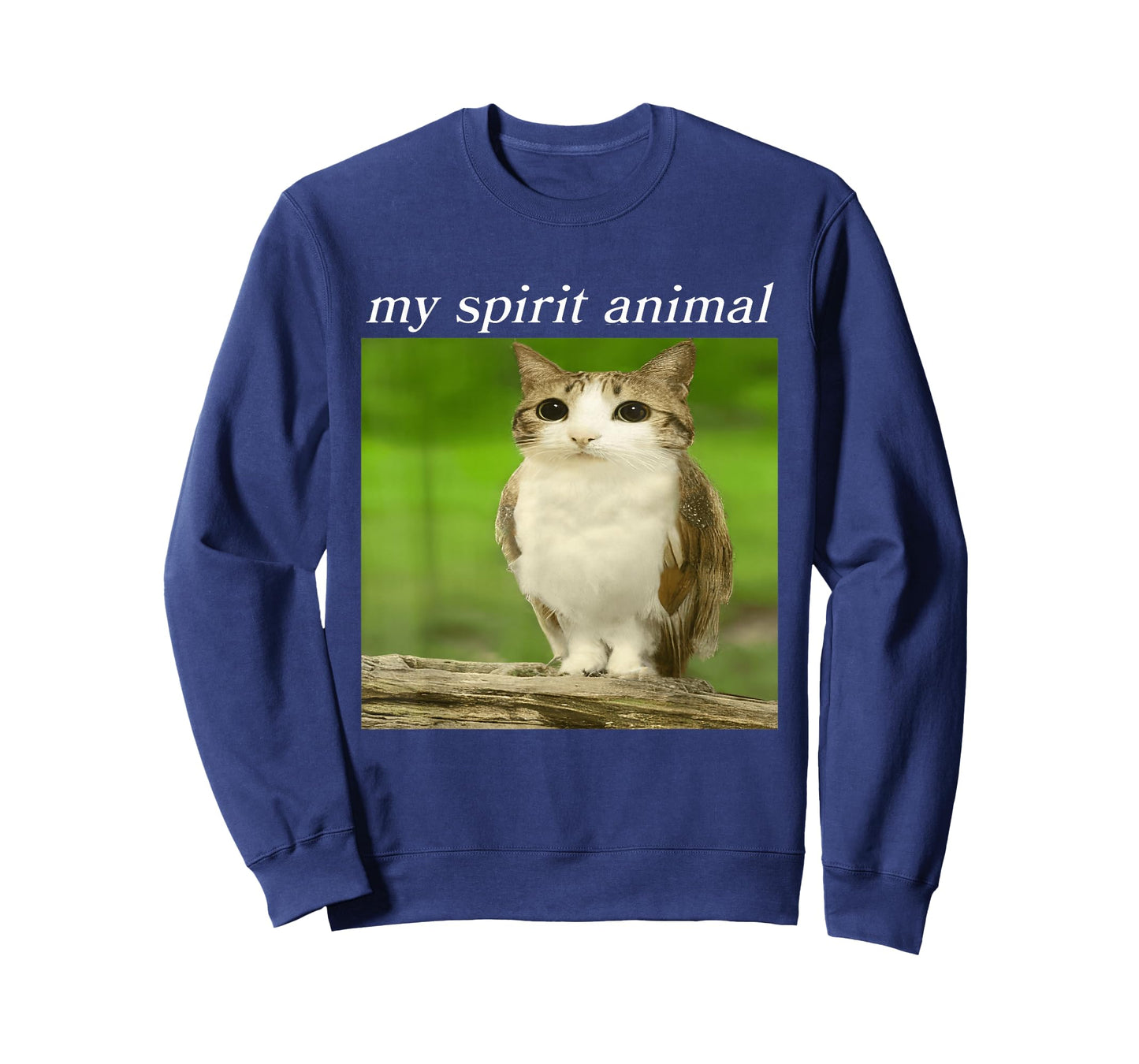 Meowl Cat Brainrot Cursed Internet Meme Funny T-Shirt