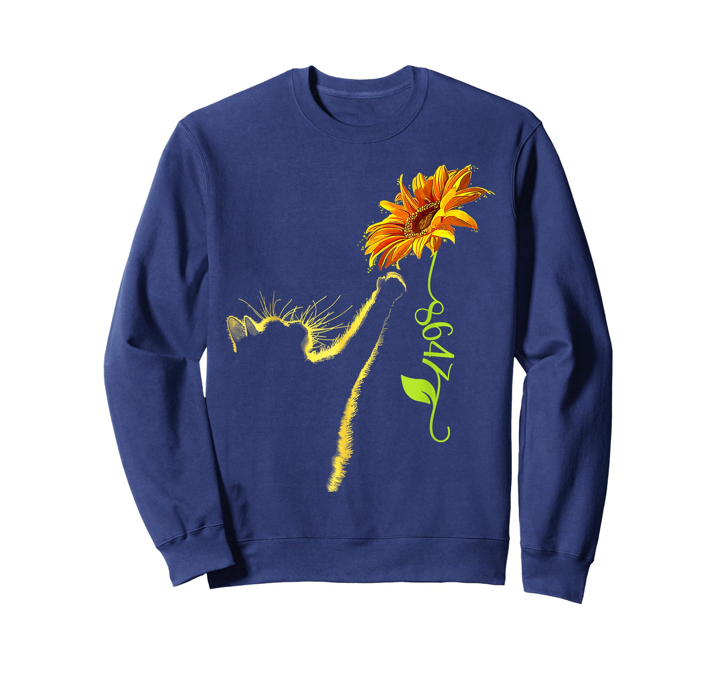 8647 Subtle Anti Trump 86 47 Sunflower Cat Lovers Feminist T-Shirt
