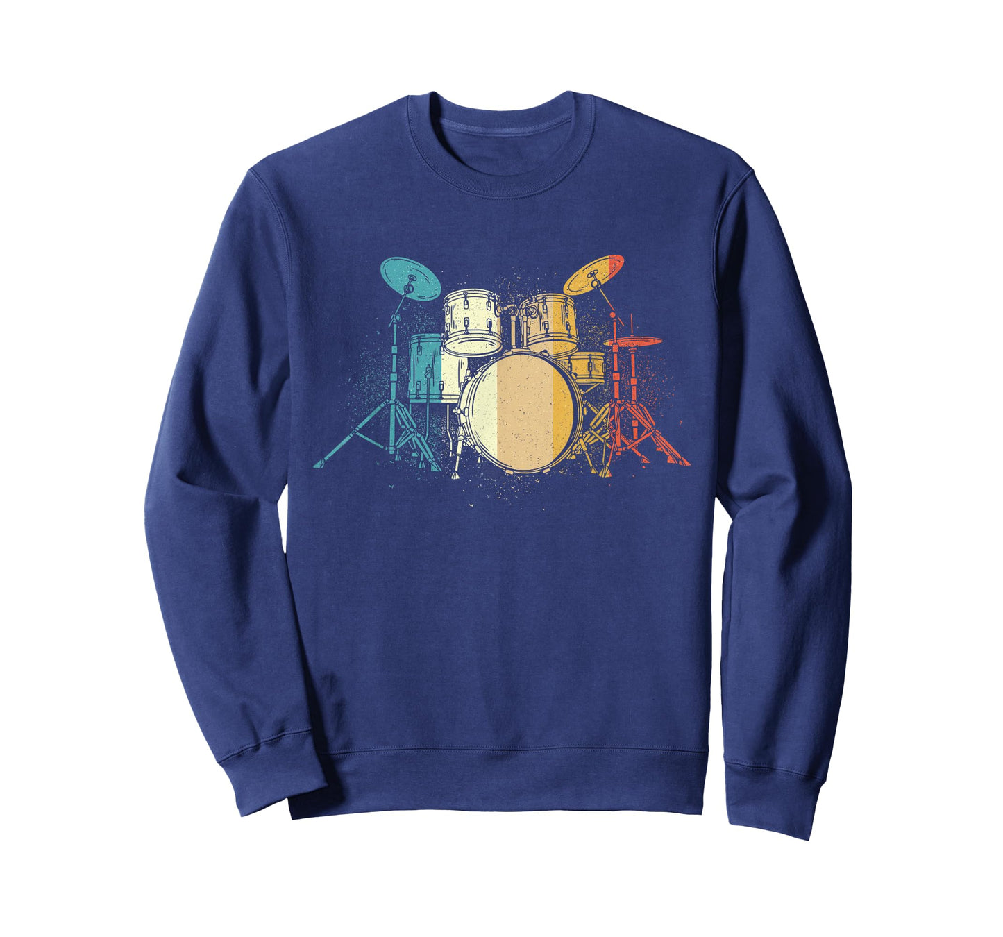 Retro Vintage Drum Sets - Drummer Drumming Lover Percussion T-Shirt