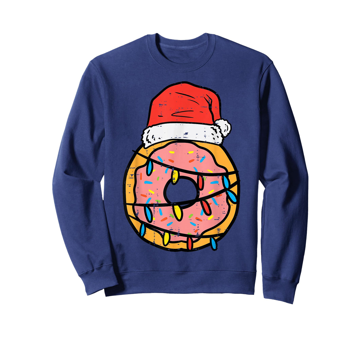 Christmas Donut Santa Cute Xmas Baking Baker Men Women Kids T-Shirt