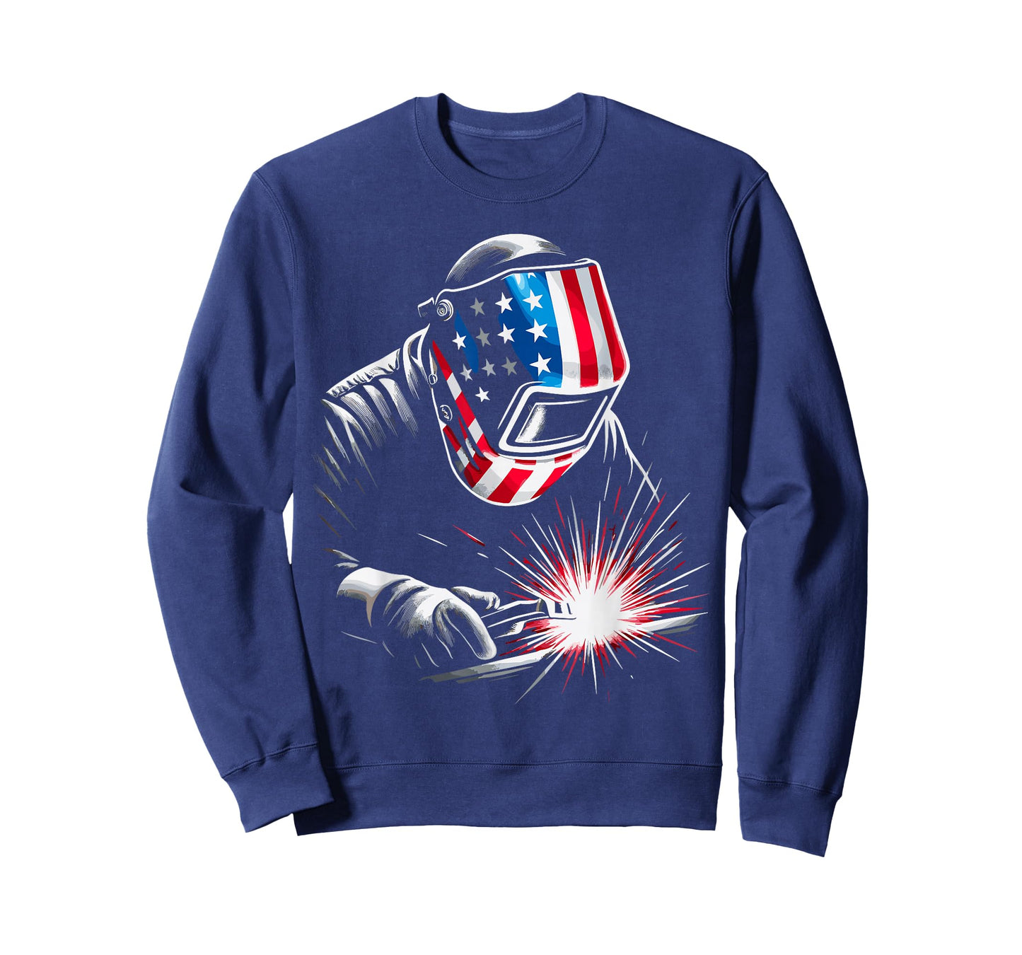 USA Patriotic Welder T-Shirt