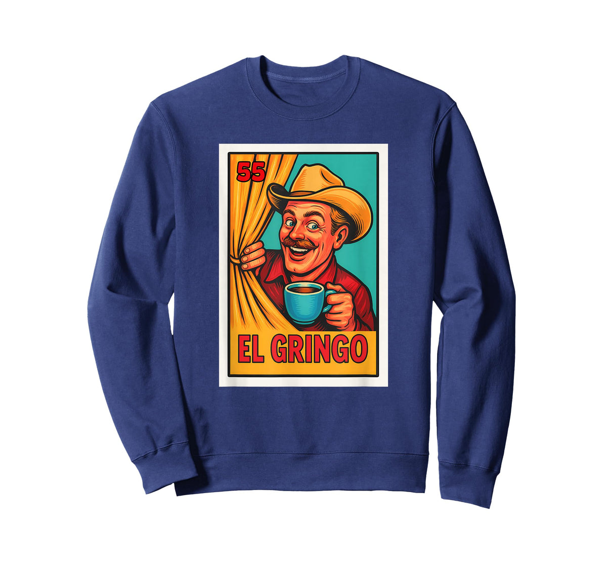 Mexican Lottery Designs Mexican El Gringo Parody Lottery T-Shirt
