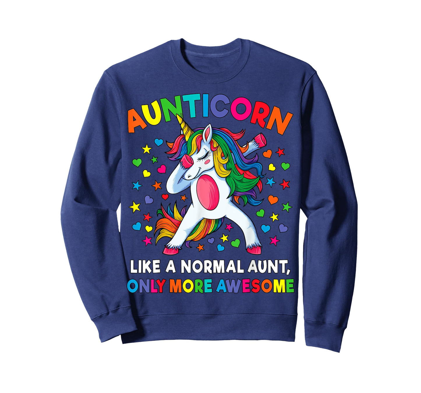 Aunticorn Like An Aunt Only Awesome Dabbing Unicorn Women T-Shirt