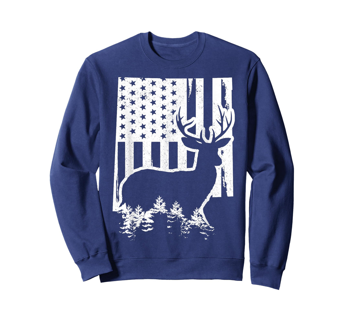 New Mexico Elk Hunting State Map US Flag Patriotic Hunter T-Shirt