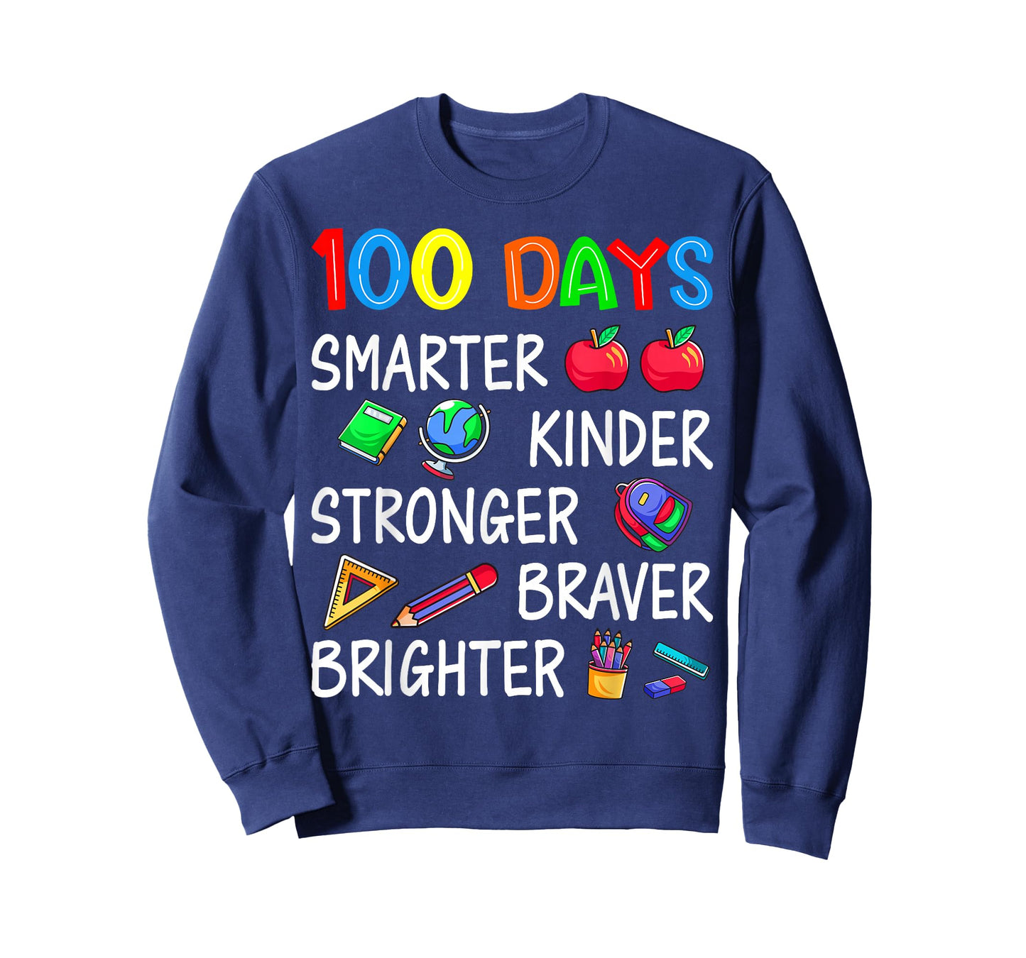 Happy 100 Days of School 100th Day of School Kids Boys Girls T-Shirt