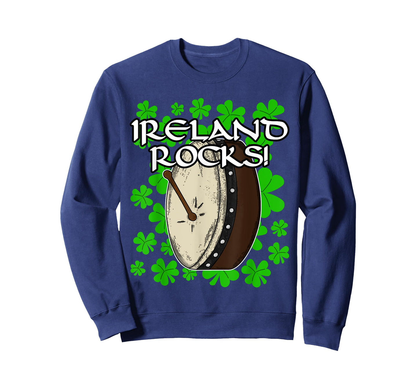 St Patricks Day Bodhran Drummer Drums Percussion Musician T-Shirt