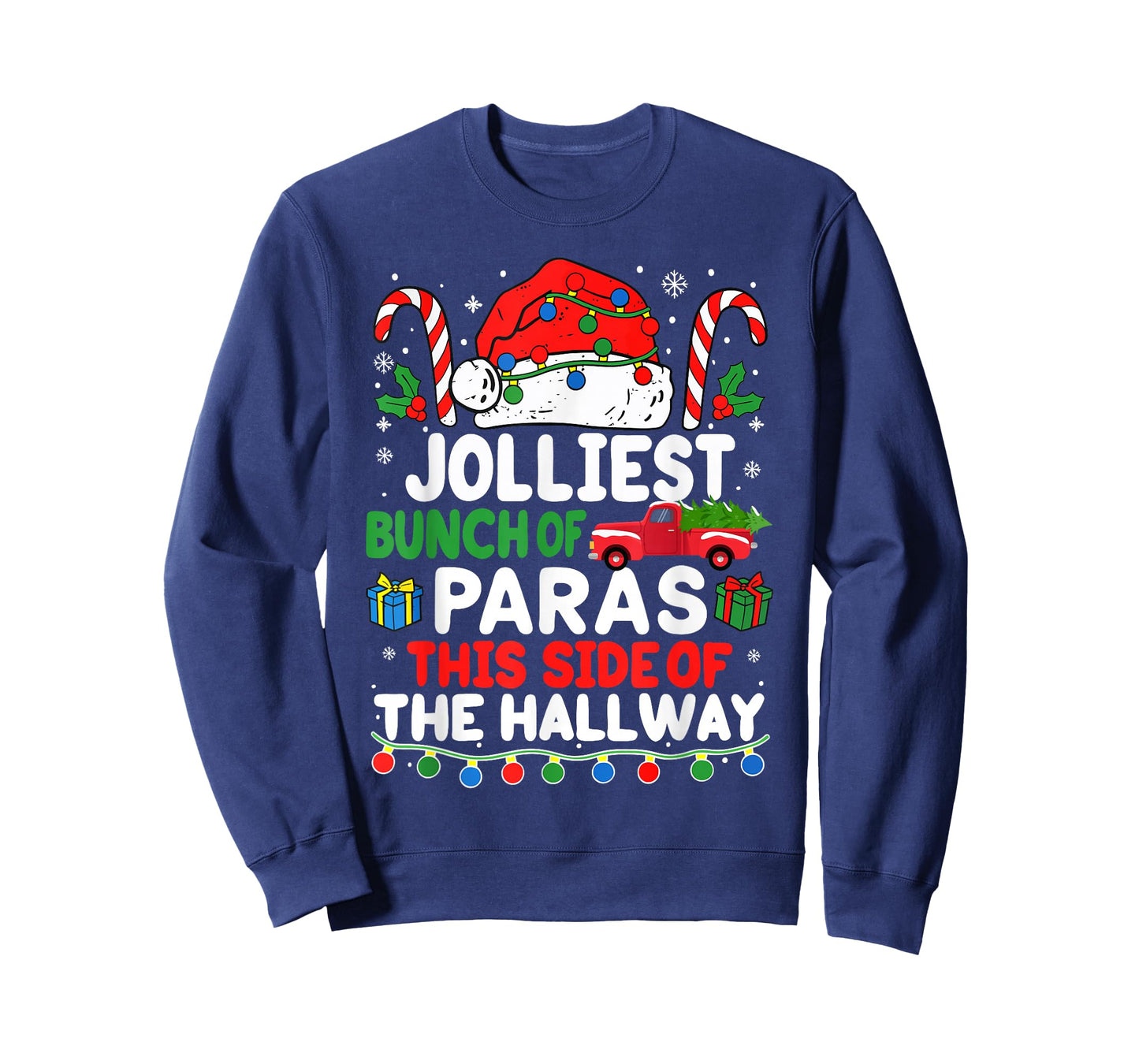 Jolliest Bunch of Paras This Side of The Hallway X-mas T-Shirt