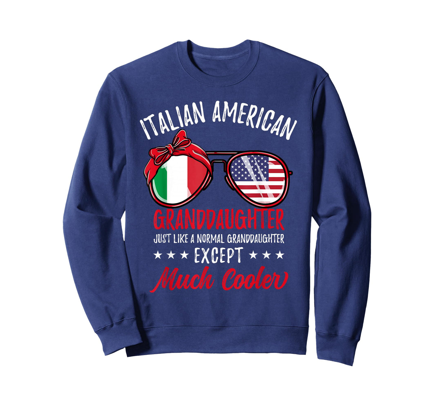 Cool Italian American Granddaughter Italian Roots T-Shirt