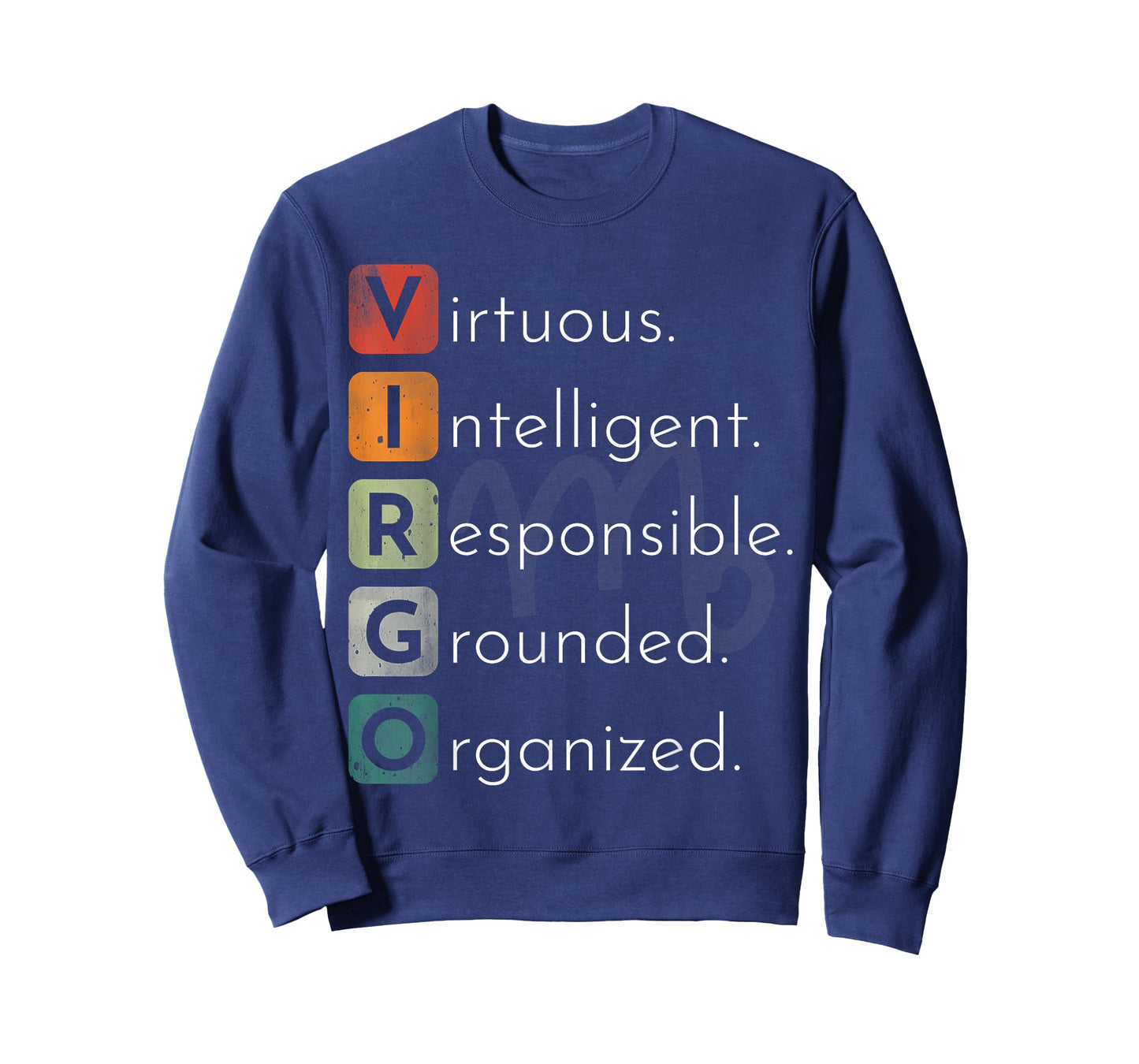 Vintage Virgo Zodiac Sign Men Women Kid Virgo Birthday Retro T-Shirt