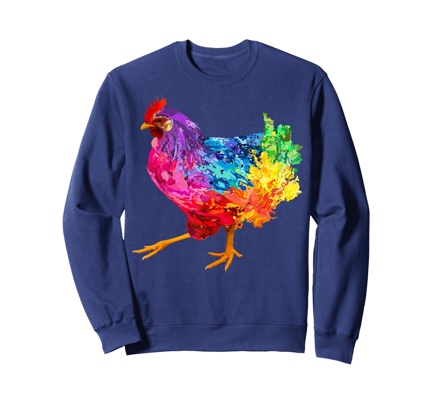 Chicken Lover Gifts Chicken Womens Colorful Cool Hen Mens T-Shirt