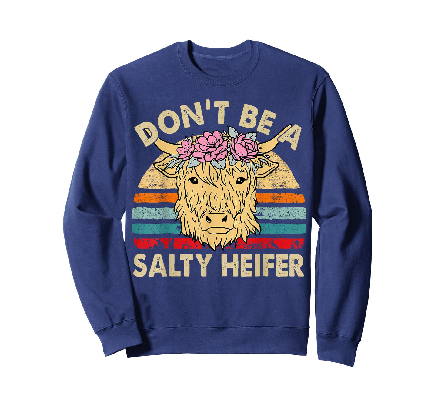 Scottish Highland Cow-Shirt Dont Salty Heifer Women Toddler T-Shirt