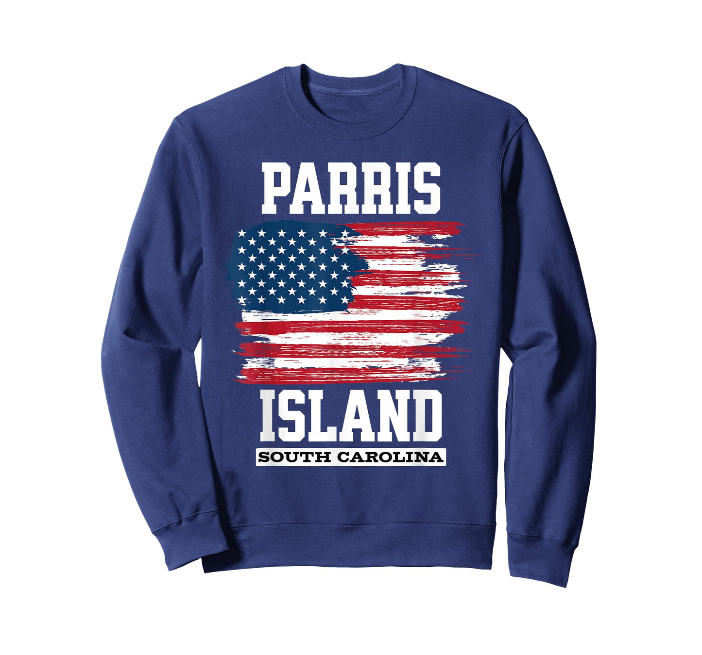 Parris Island Design South Carolina US Flag T-Shirt