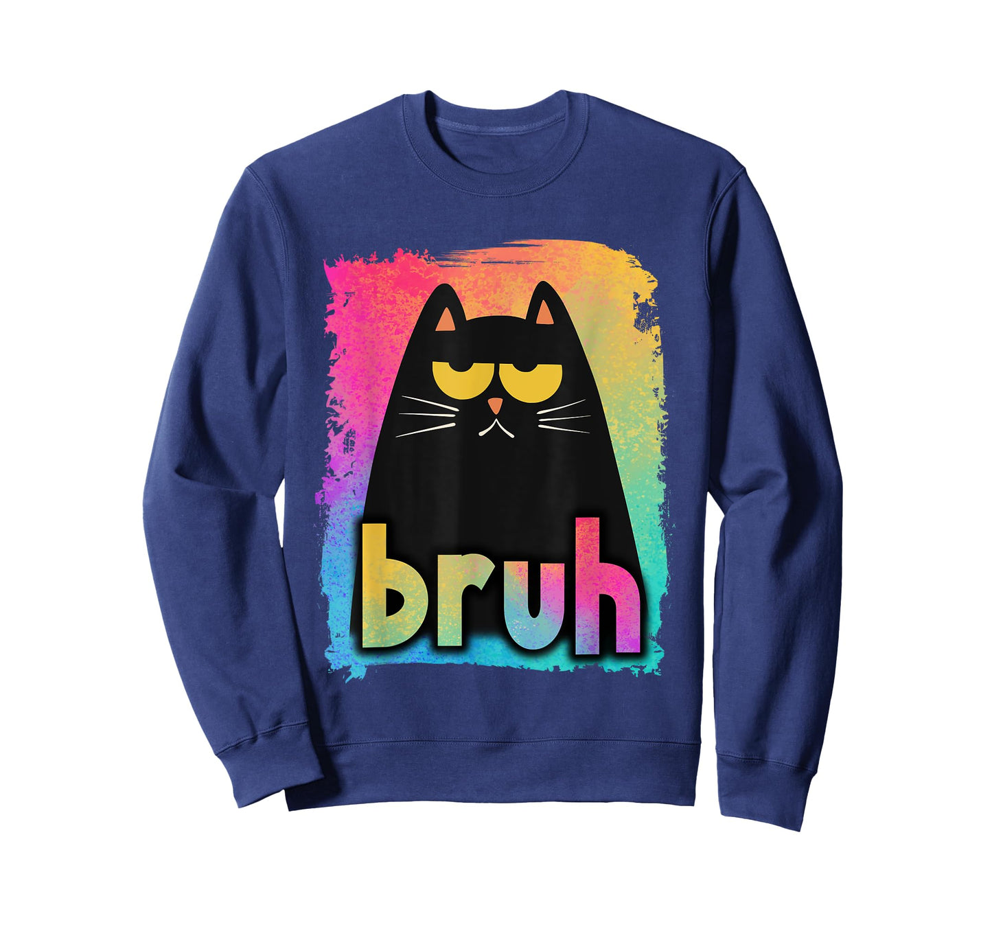 Funny Cat Bruh For Teens Boys Girls Men Women Meme Graphic T-Shirt