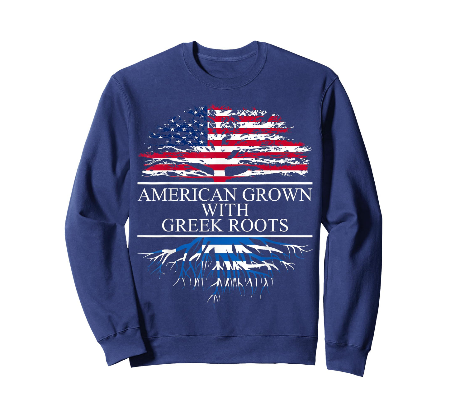 American Grown With Greek Roots T-Shirt T-Shirt