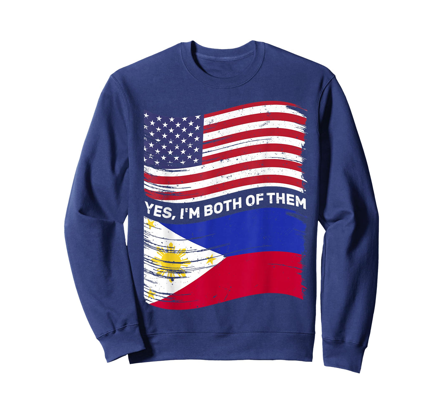 Half American Half Filipino USA Philippines Flag Mixed Kids T-Shirt