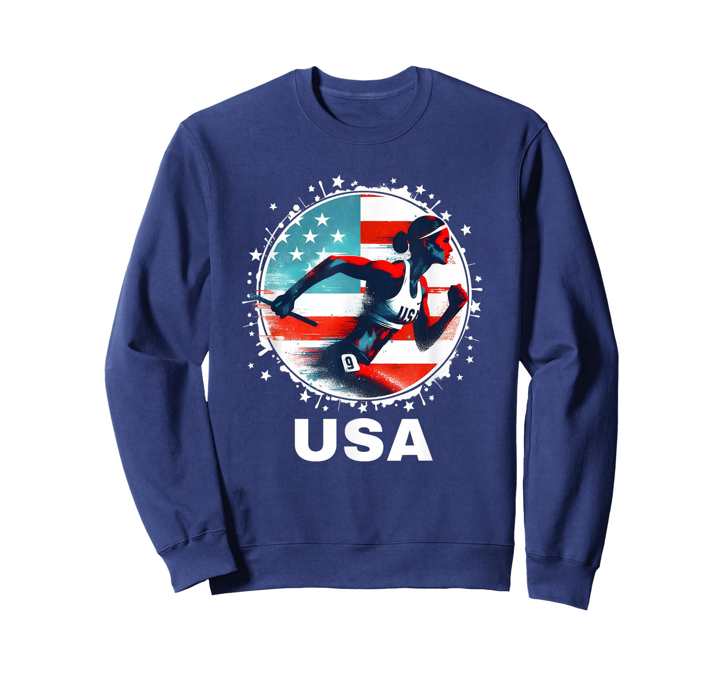 USA Team Track and Field Shirt Track and Field Women USA T-Shirt