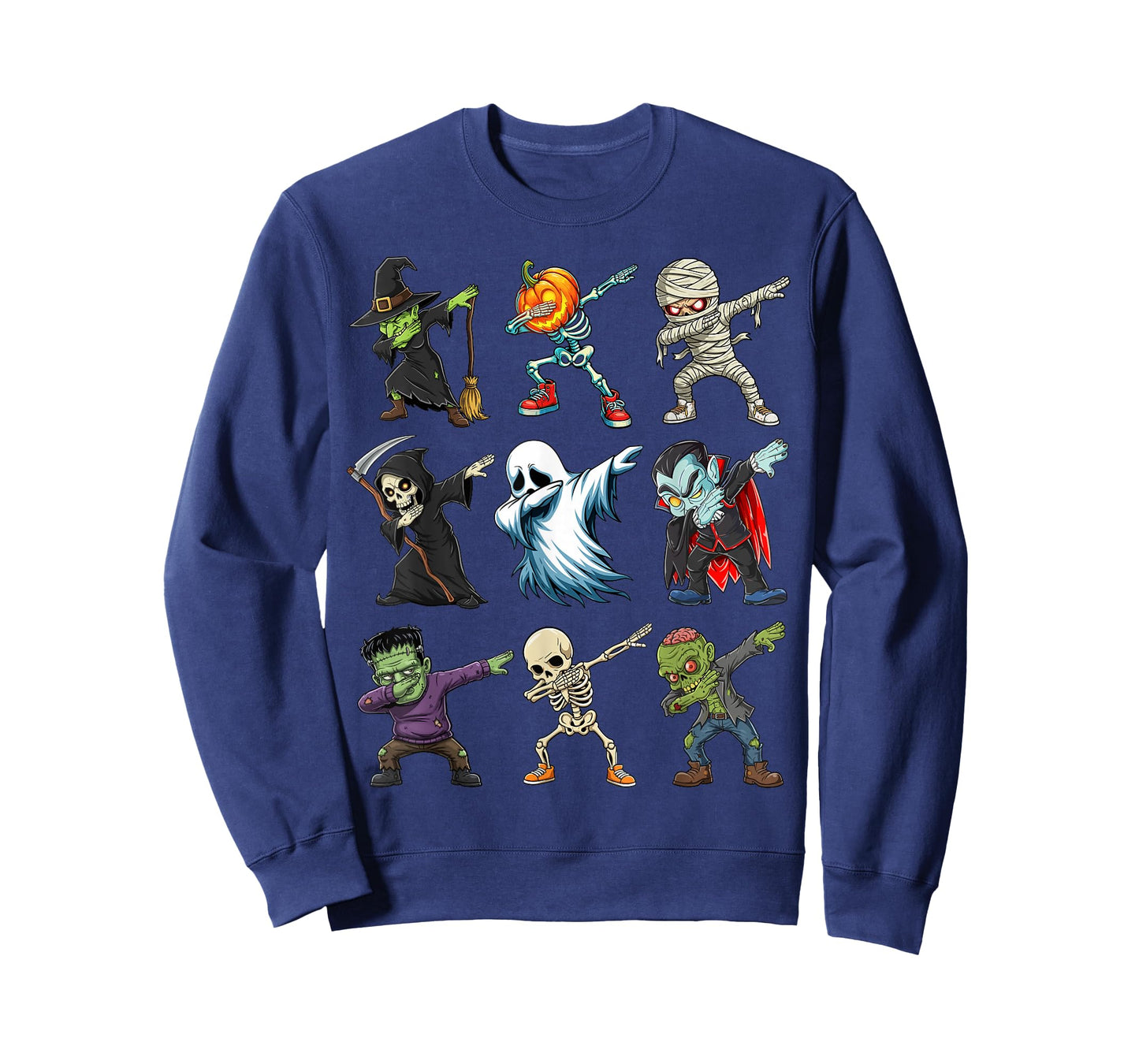 Dabbing Spooky Creatures Kids Boys Men Costume Halloween T-Shirt