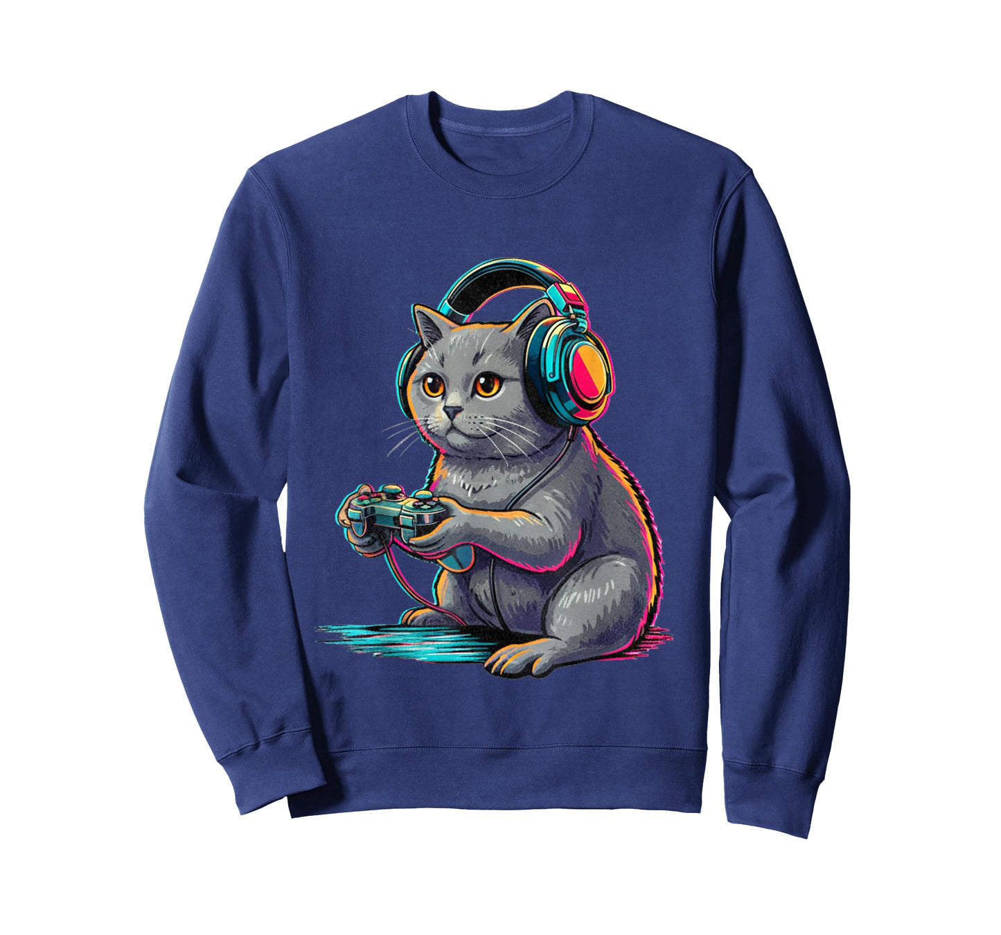 Cat Funny Video Games Cat T-Shirt