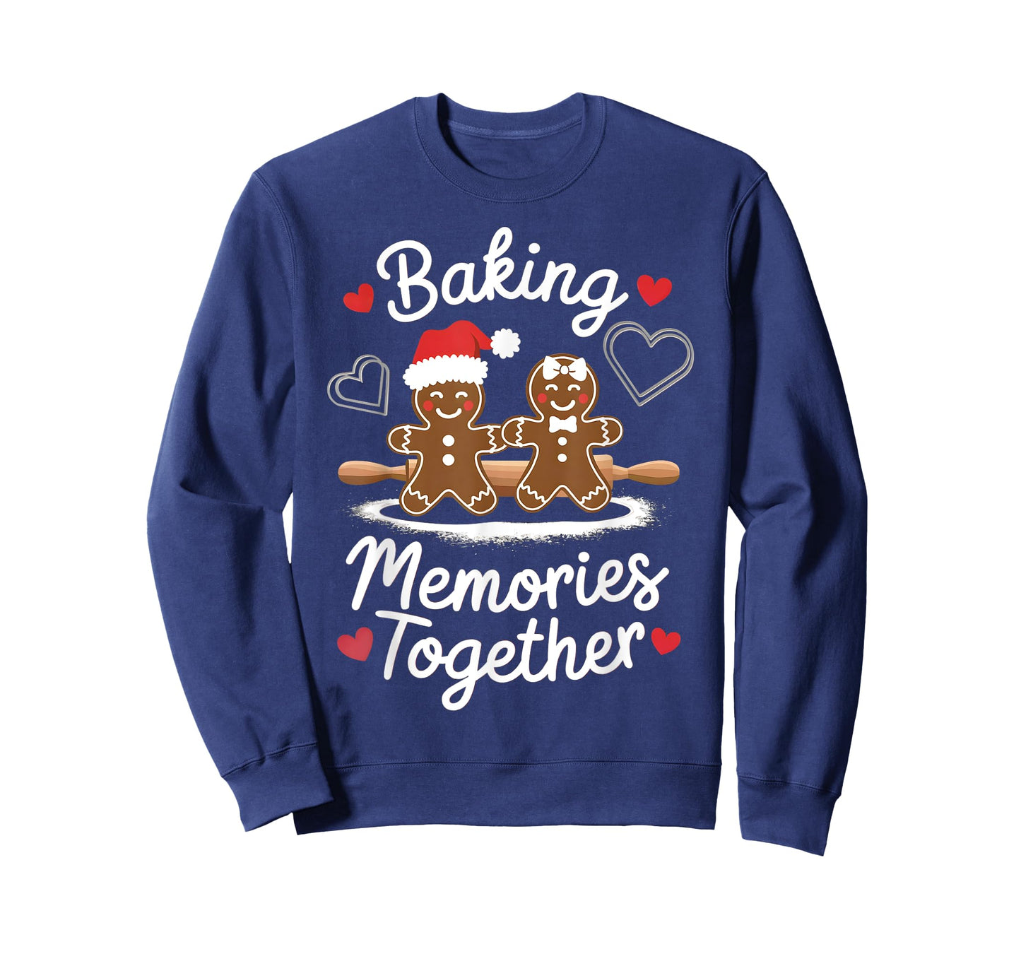 Baking Memories Together Cute Couples Gingerbread Lovers T-Shirt