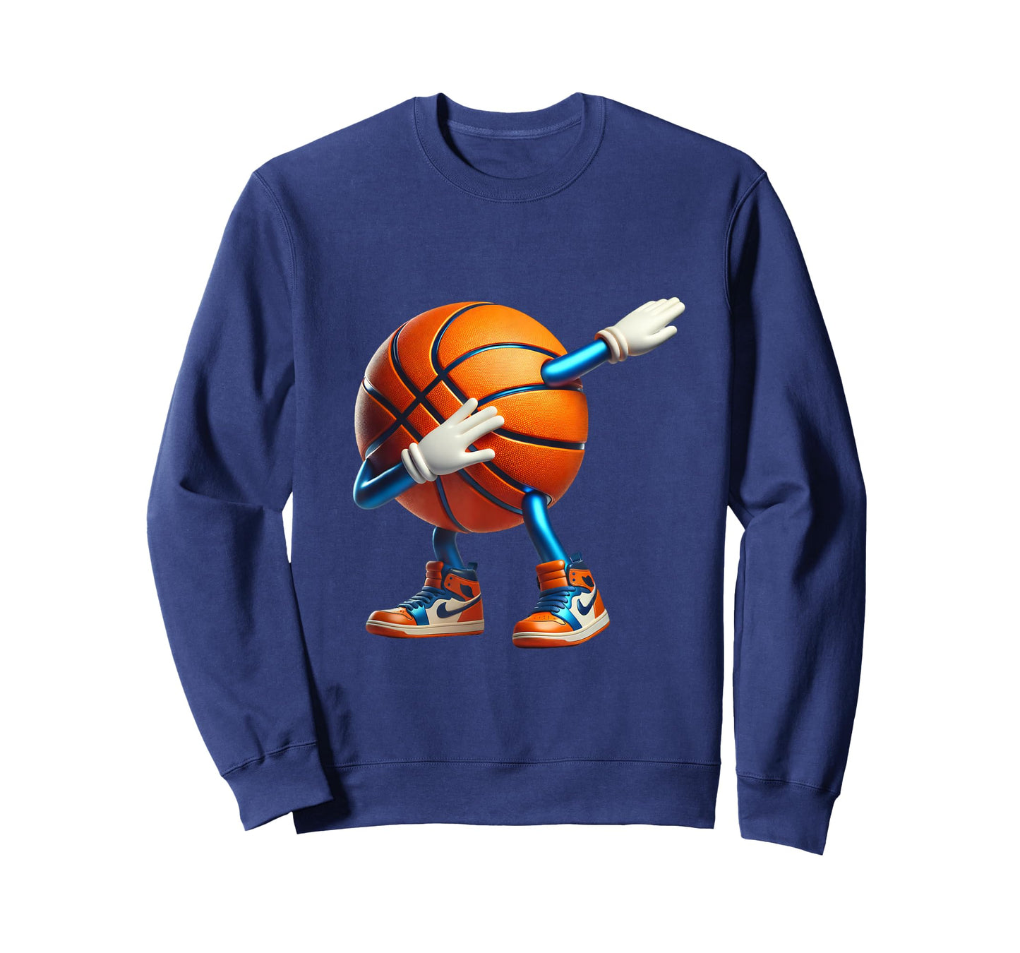 Dabbing Basketball Ball Funny Boys Men Women Sports Player T-Shirt