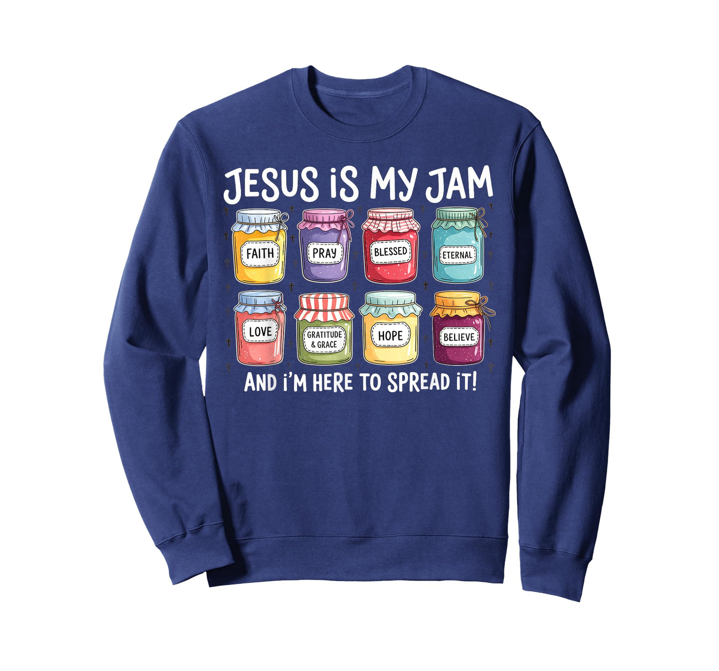 Jesus is My Jam and Im Here to Spread Christian Bible Verse T-Shirt