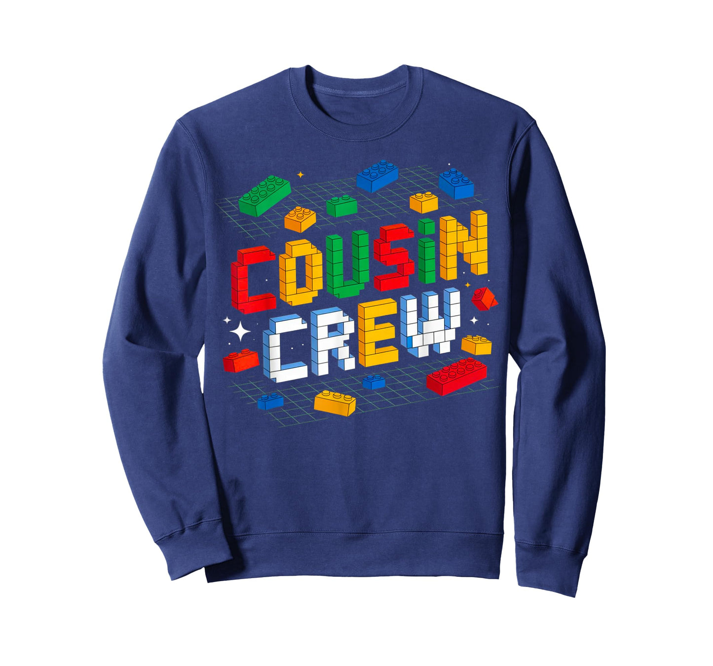 Cousin Crew Master Builder Building Bricks Blocks Family Toy T-Shirt