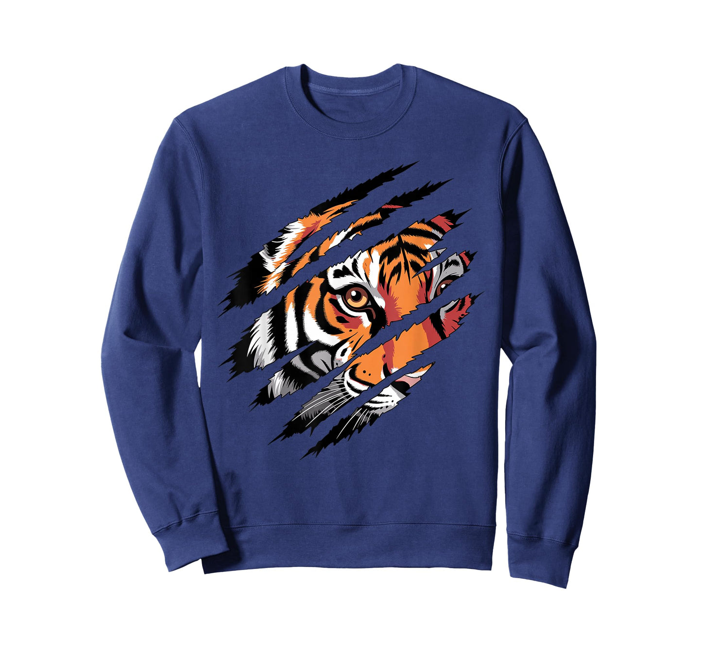 Cool Tiger Costume for Men Women Kids Pattern Tiger Lover T-Shirt