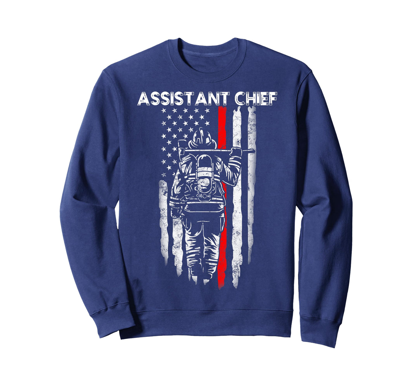 Assistant Fire Chief American flag gifts for Assistant Chief T-Shirt for Women Men