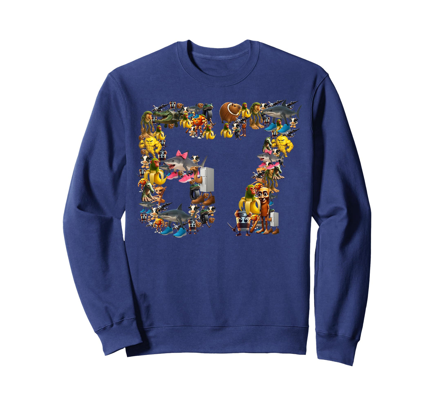 67 Six Seven Birthday Meme Viral Italian Brainrot Halloween T-Shirt