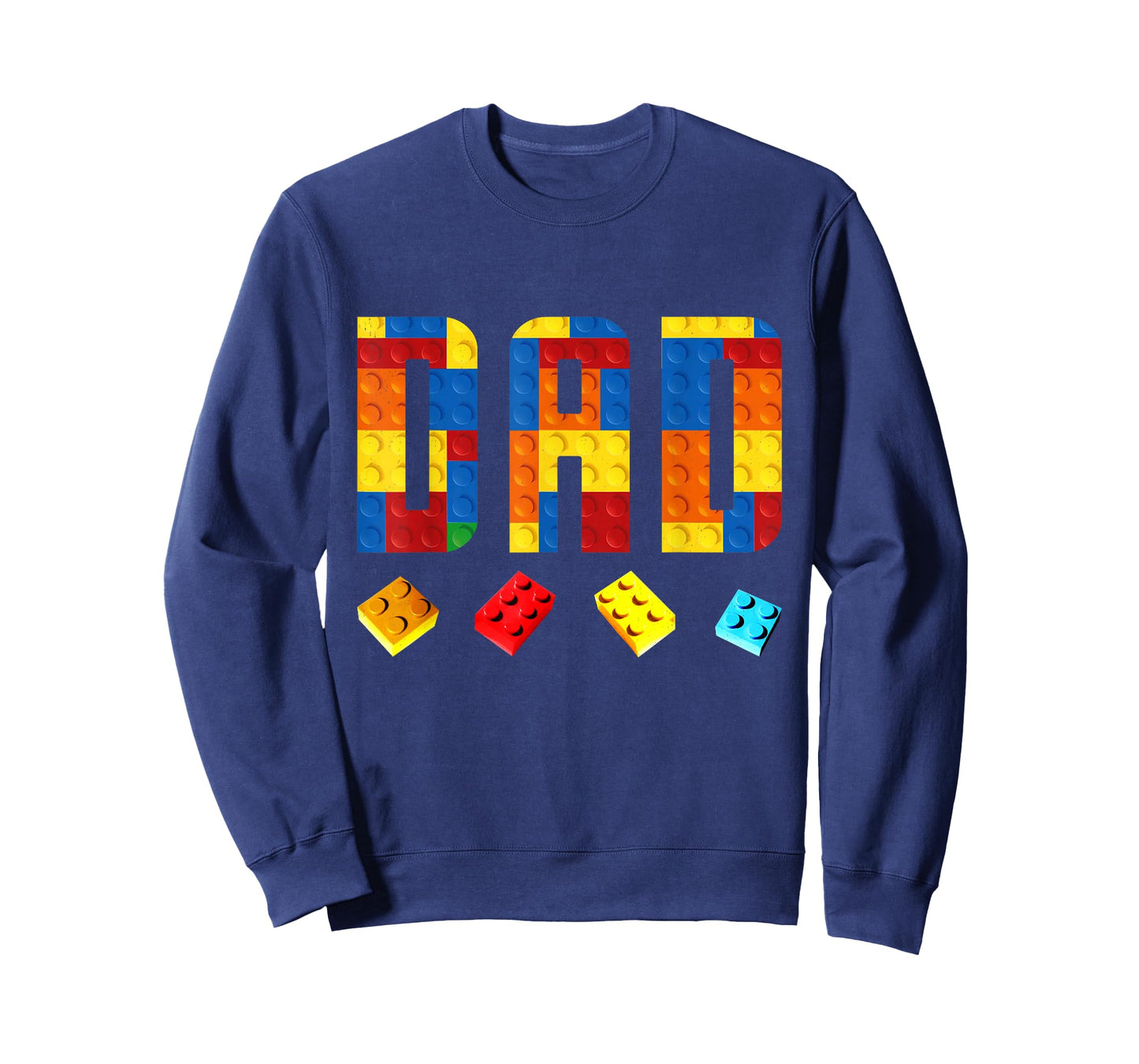Dad Master Builder Building Blocks Birthday Family Matching T-Shirt
