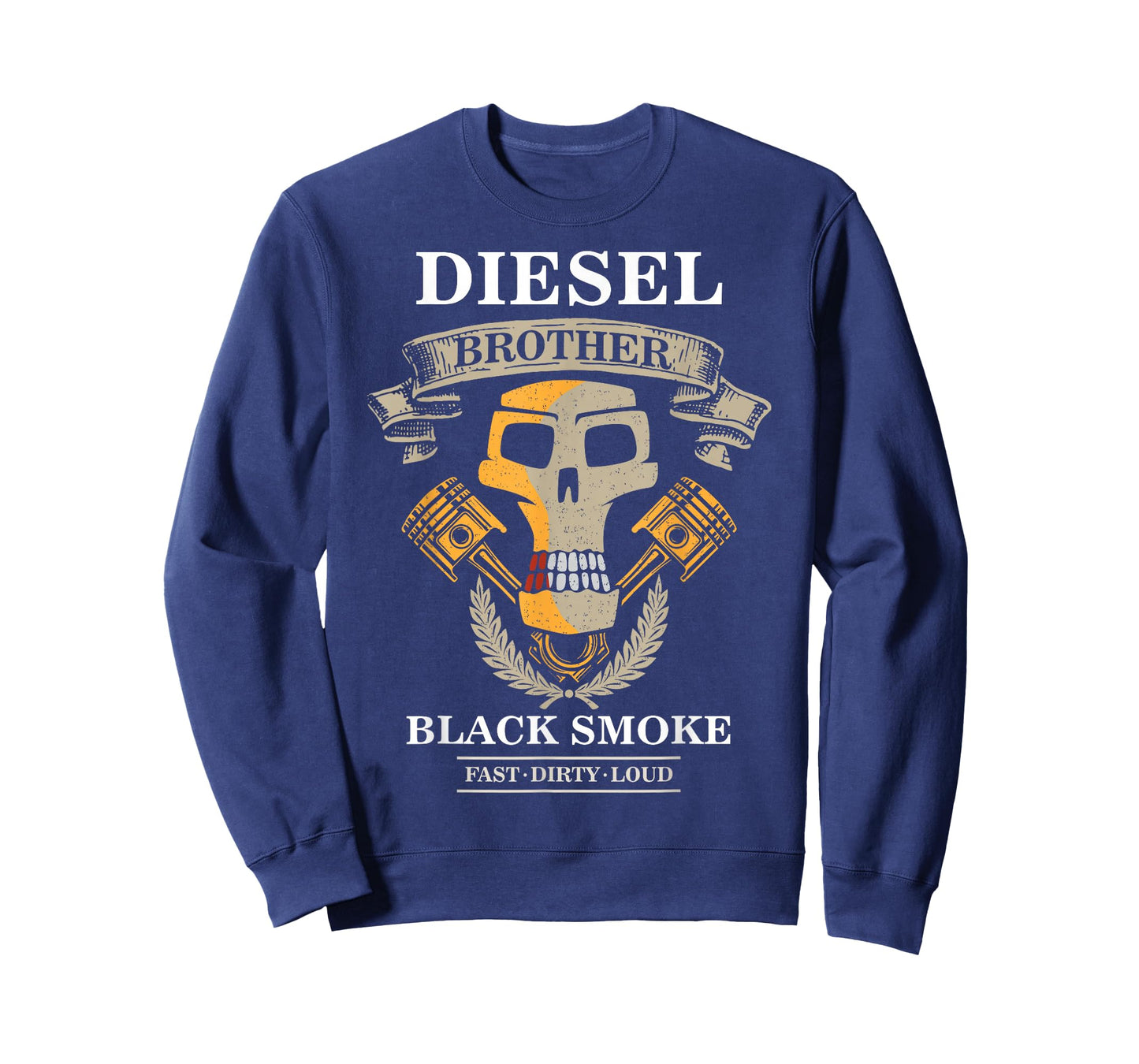 Diesel Brother Fast Loud Dirty | Powerstroke Black Smoke T-Shirt
