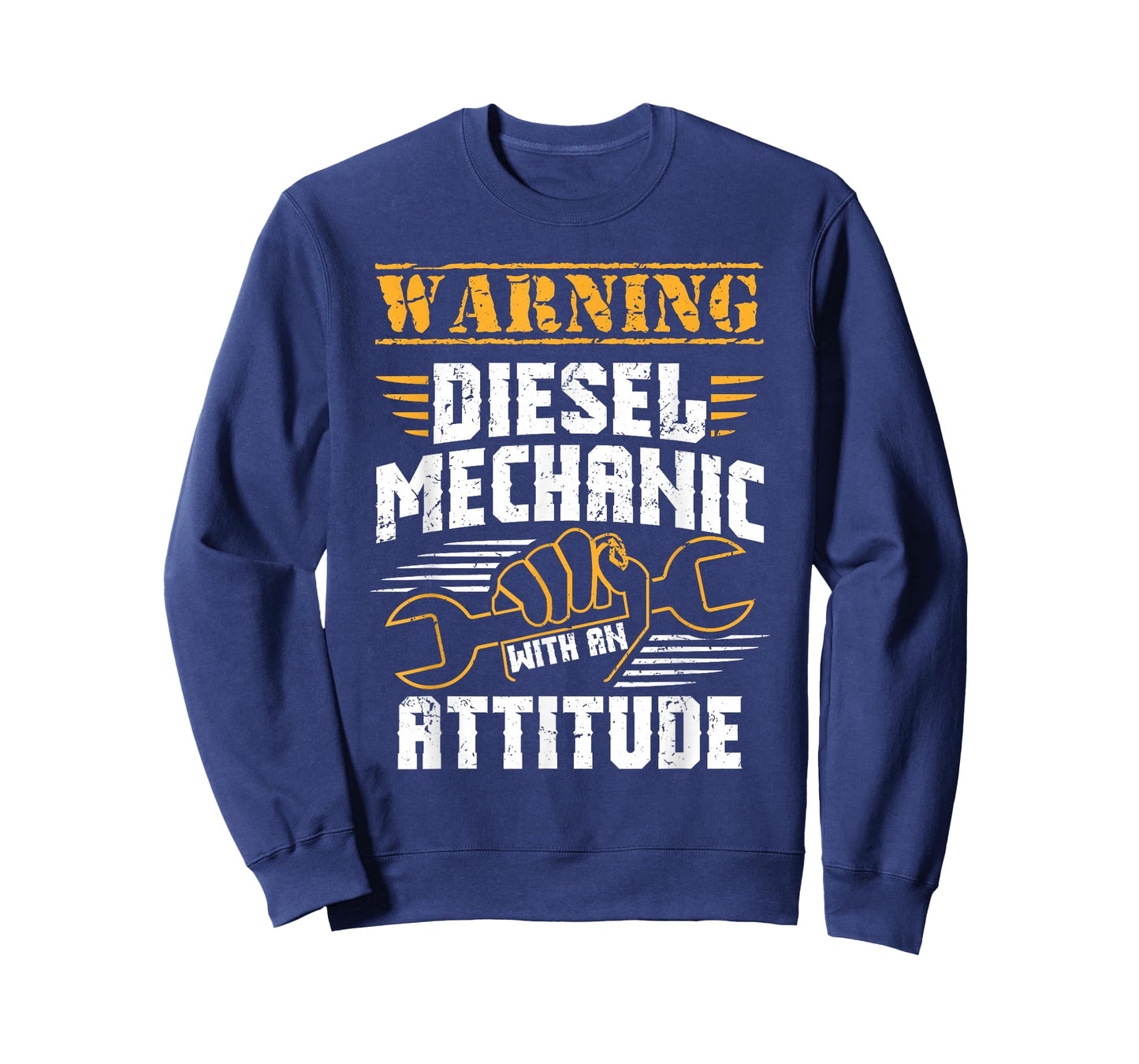 Diesel Mechanic Shirt - Diesel Mechanic With An Attitude T-Shirt