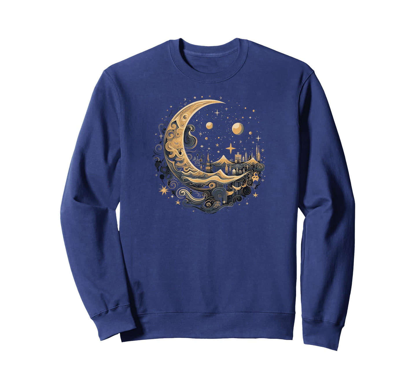 Galaxy Night Sky Moon Lunar Stars Love T-Shirt
