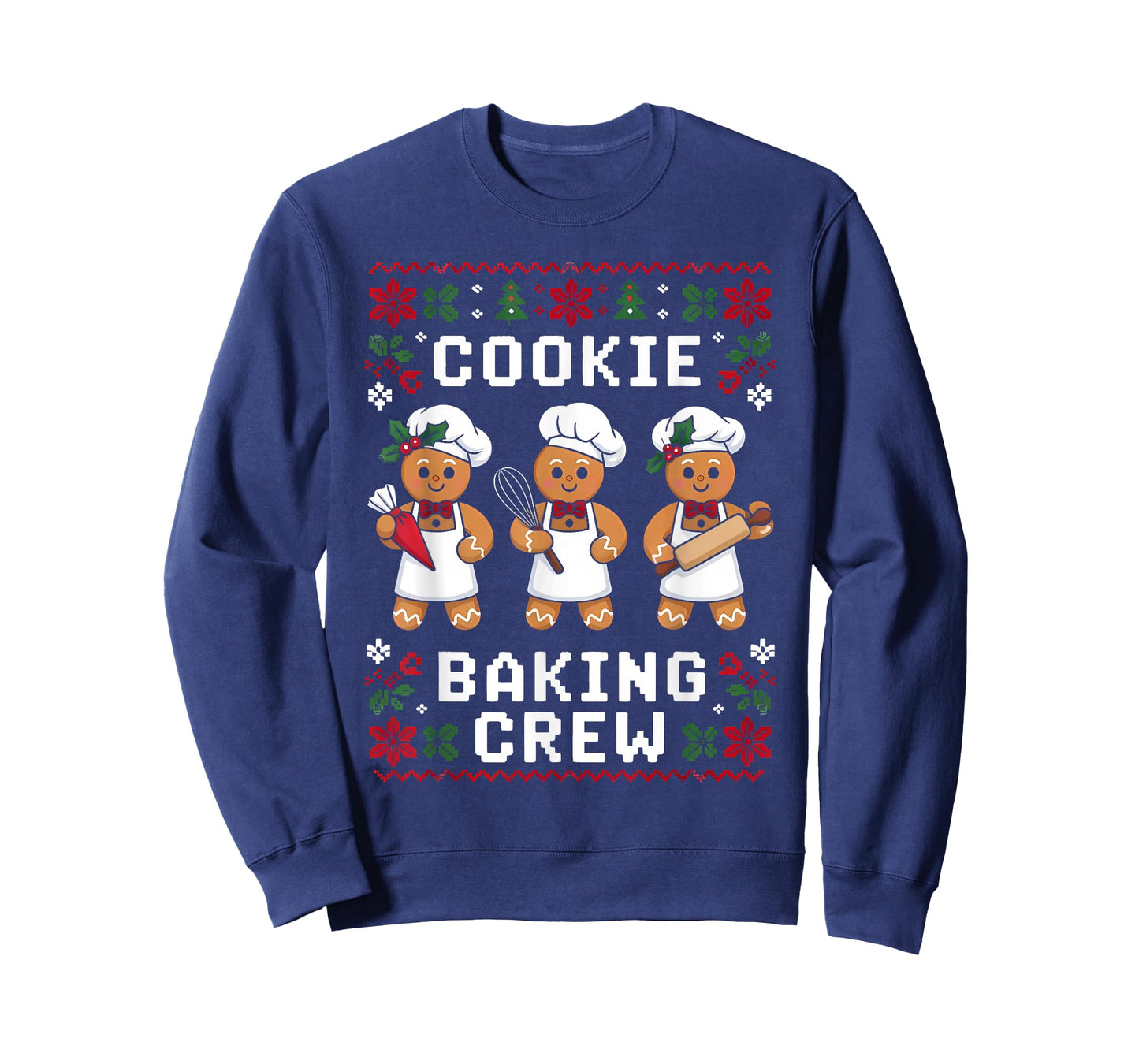 Christmas Cookie Baking Crew Family Baking Funny T-Shirt