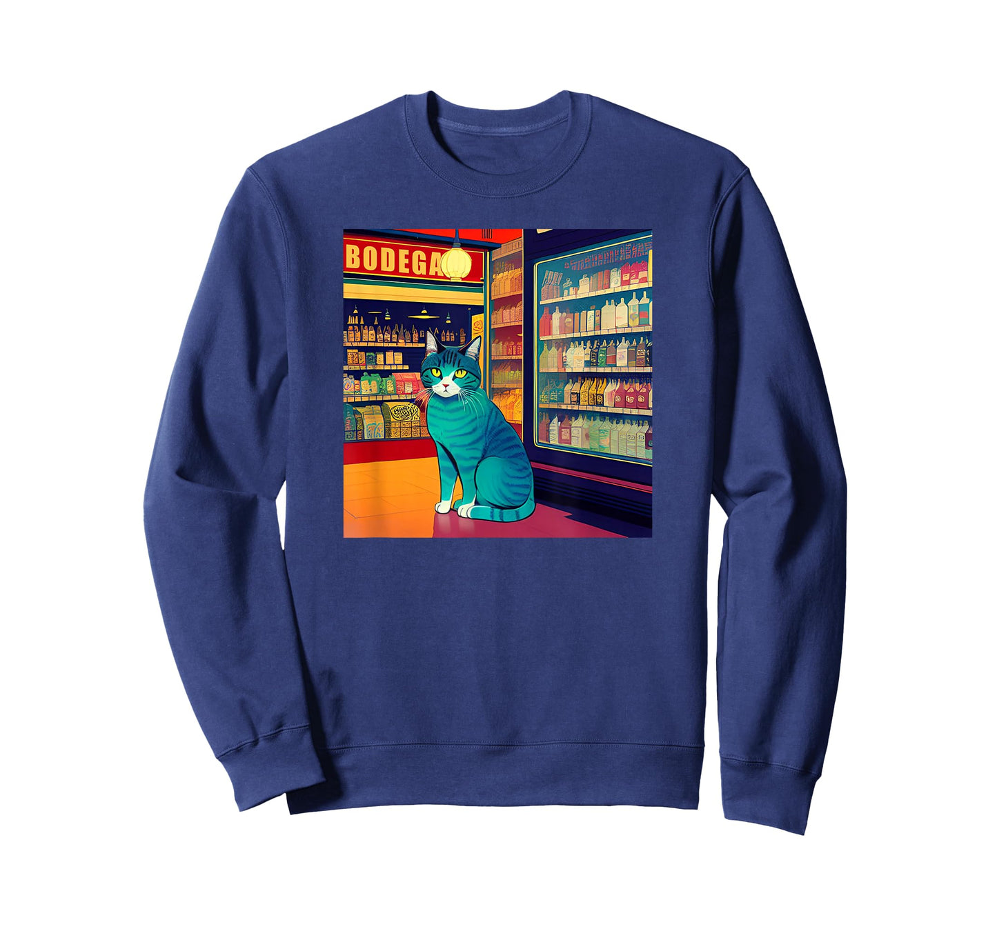 Cool Bodega Cat Meme Store Cat Men Women Kids T-Shirt