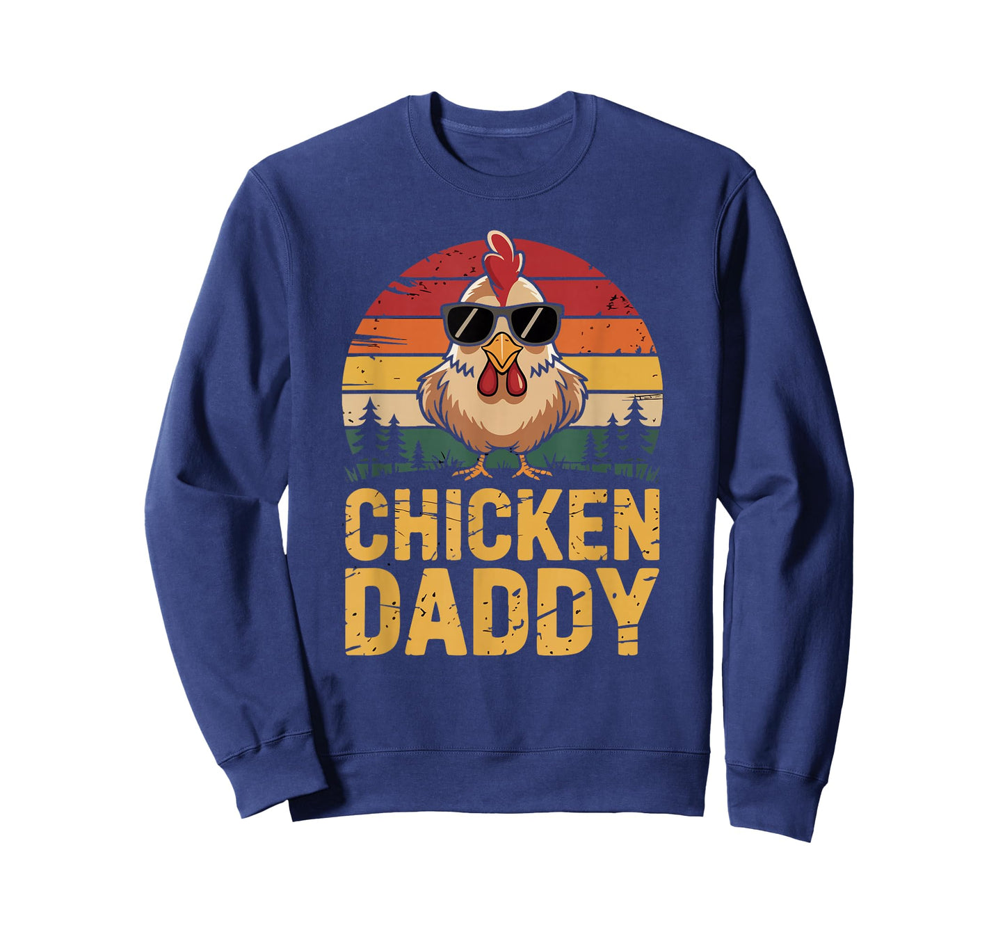 Chicken Daddy Funny Poultry Farming Father Who Raise Chicken T-Shirt