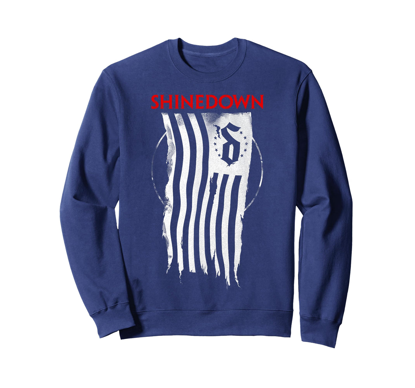 Shinedown Shredded Flag T-Shirt