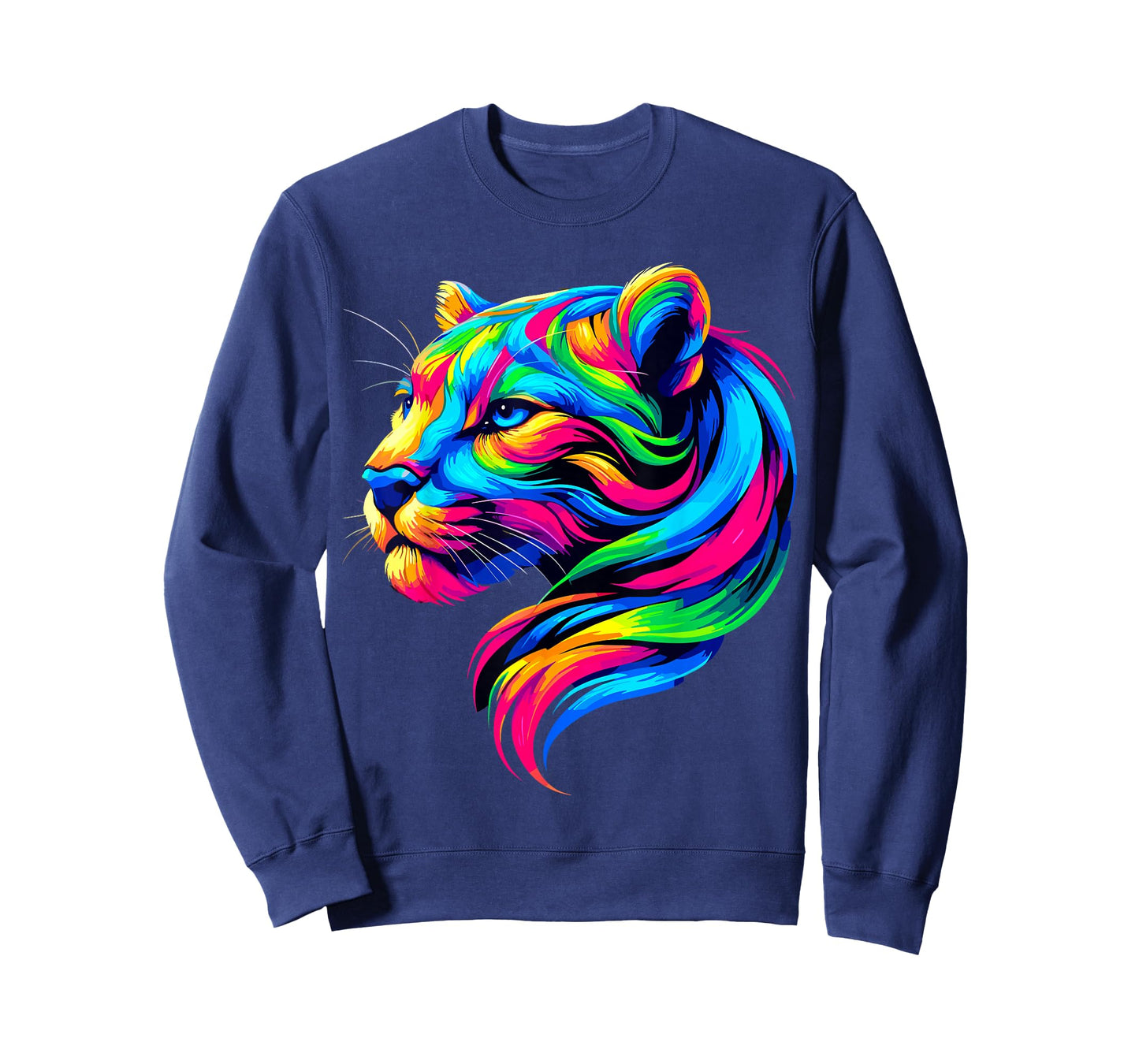 Colorful Puma T-Shirt, Small, Black