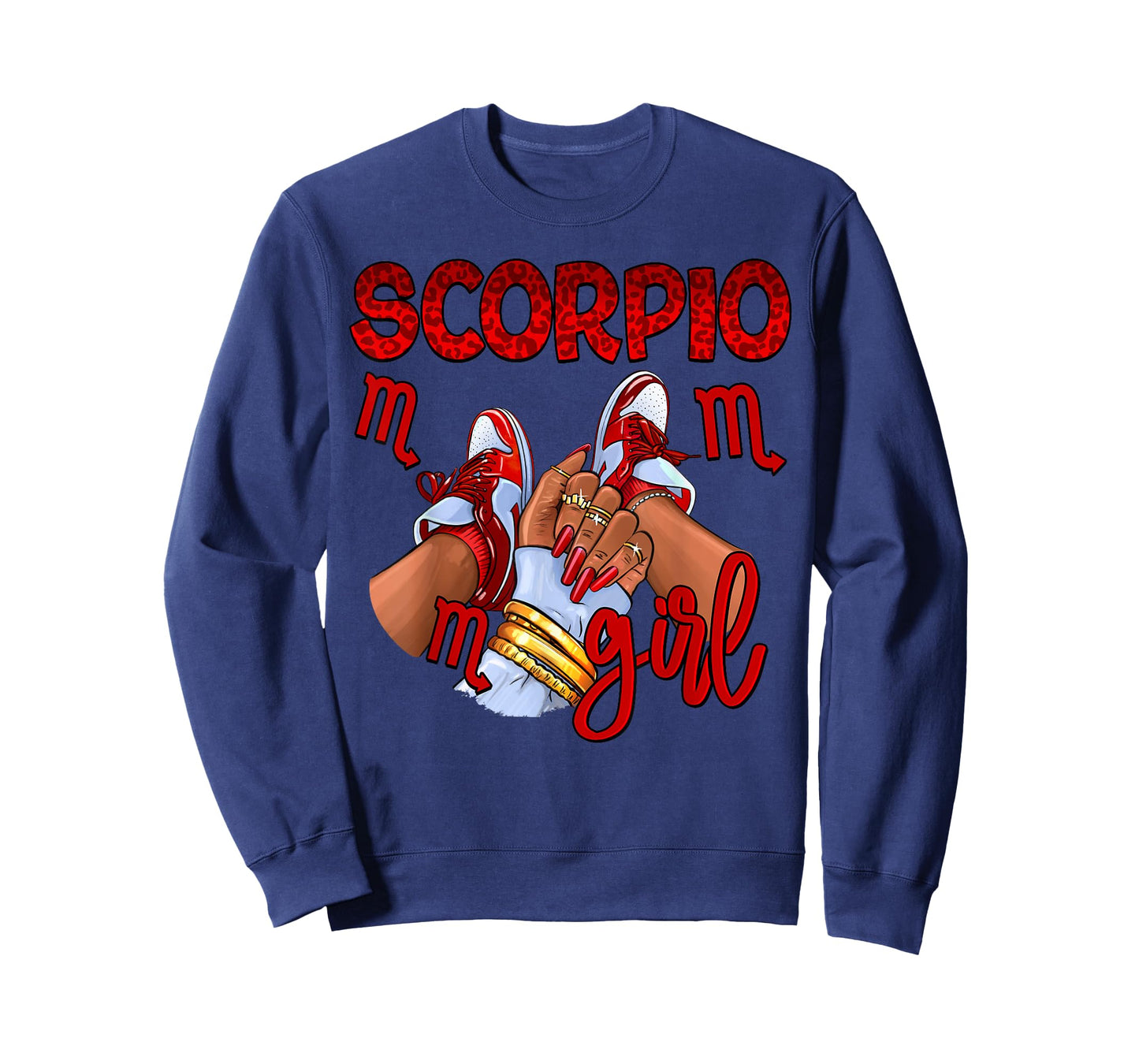Scorpio Girl Birthday Women Sneakers Zodiac Sign Bday T-Shirt