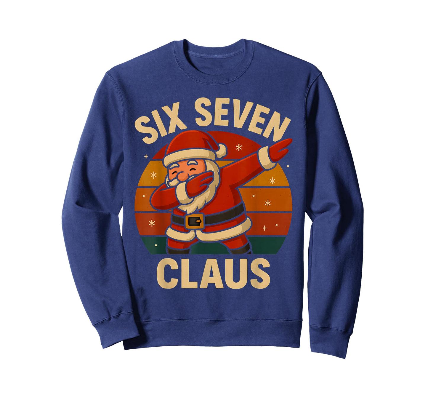 67 Christmas Dabbing Santa Claus Funny Six Seven Meme X-Mas T-Shirt