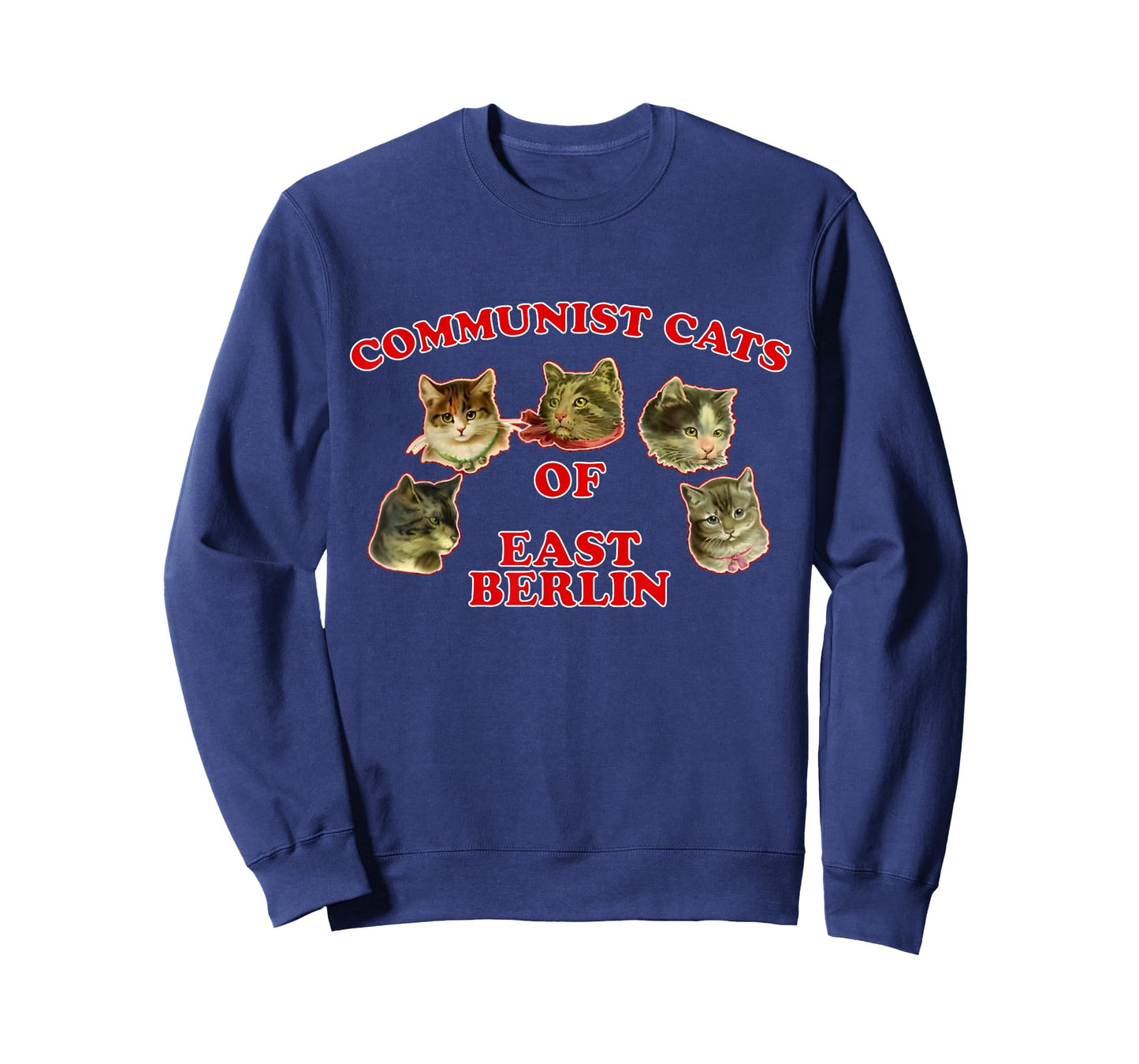 Communist Cats Of East Berlin funny saying T-Shirt
