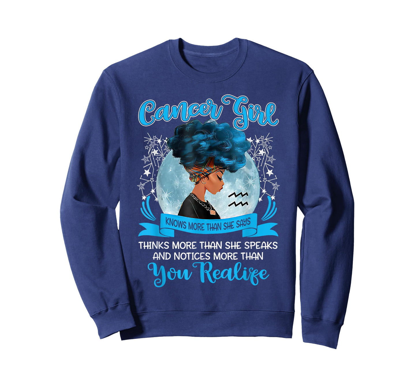 Cancer Girl Zodiac Birthday June or July Bday Gift T-Shirt