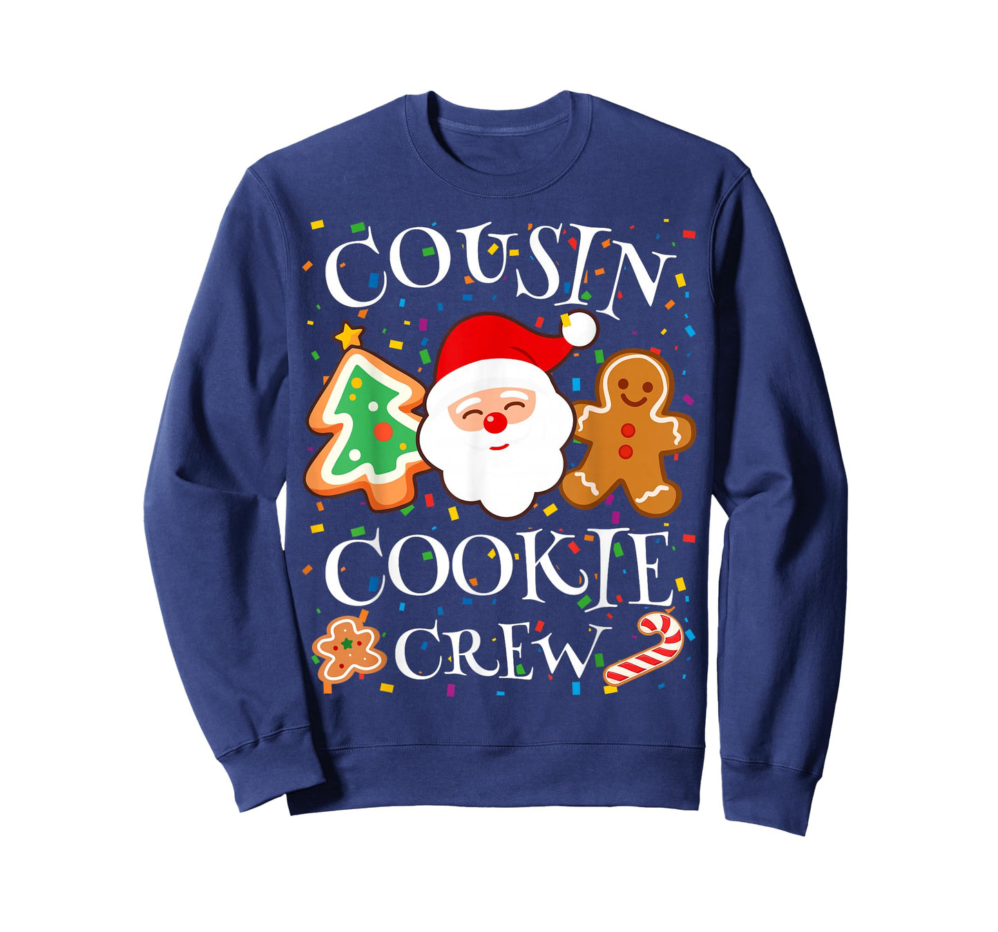 Christmas 2025 Cousin Cookie Baking Crew Squad Family Kids T-Shirt