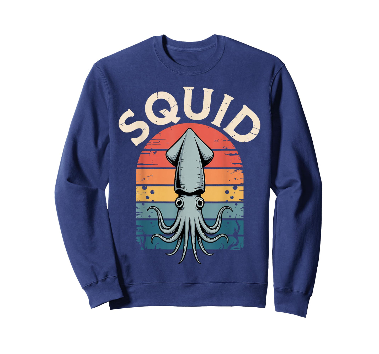 Cool Squid Art for Men Women Kids Giant Octopus Squid Lover T-Shirt