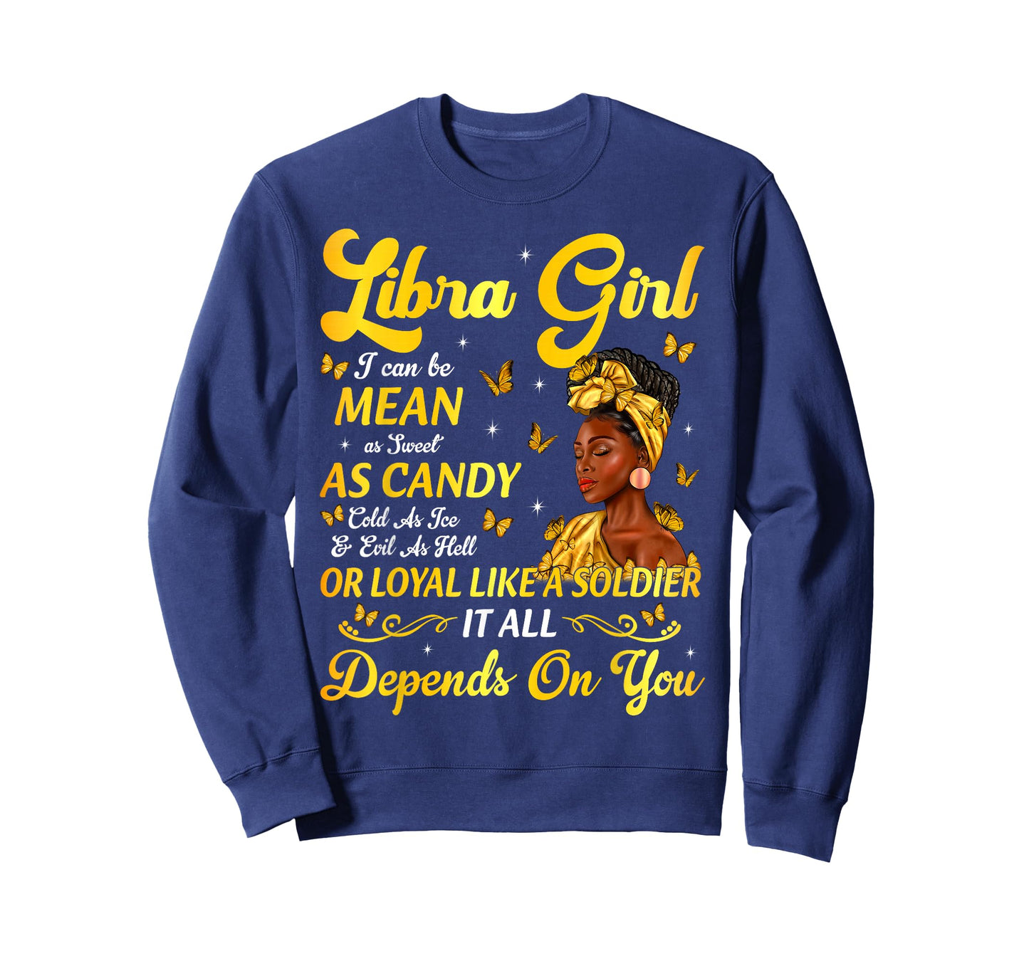 African American Birthday Black Women Libra Girl T-Shirt