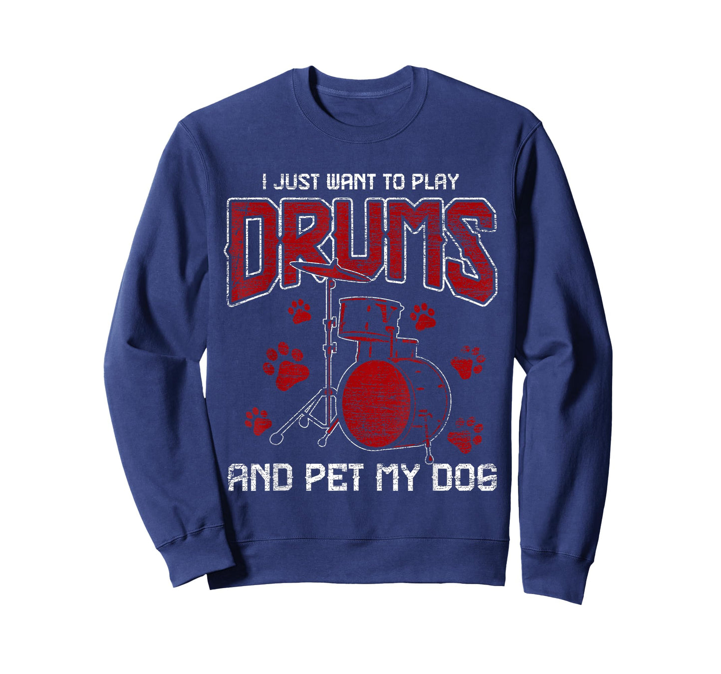 Pet My Dog Drummer - I Just Want To Play Drums T-Shirt