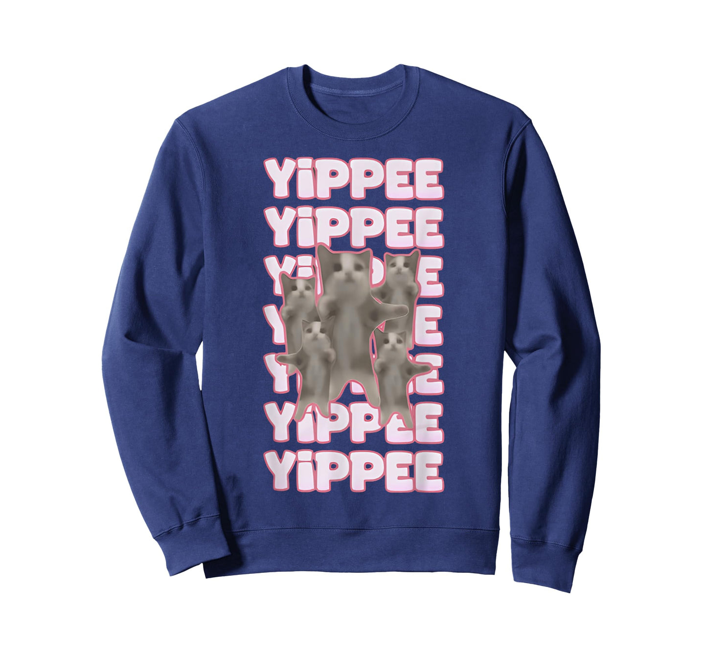 Yippe Cat & Silly Cats FUNNY Cute Meme Cat T-Shirt