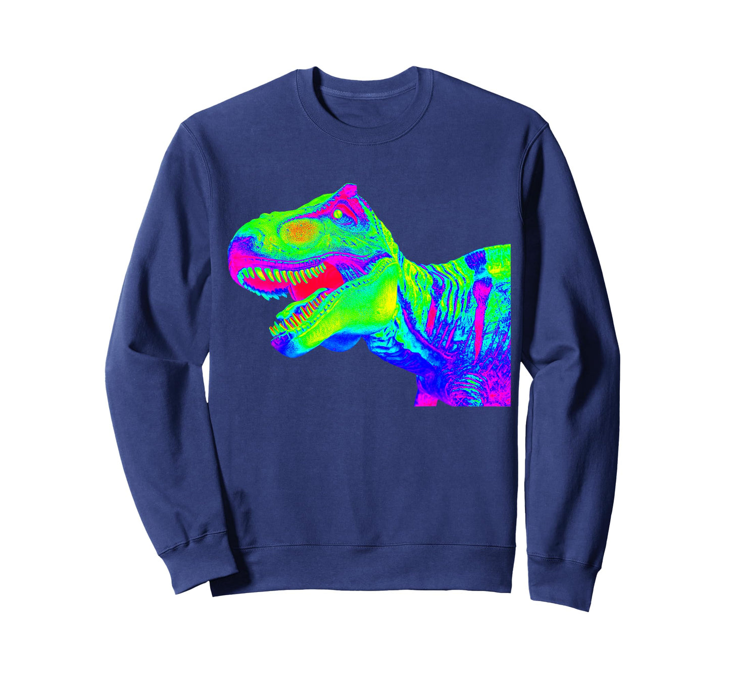 EDM T Rex Tyrannosaurus Rex | Rainbow Rave Dinosaur T-Shirt T-Shirt